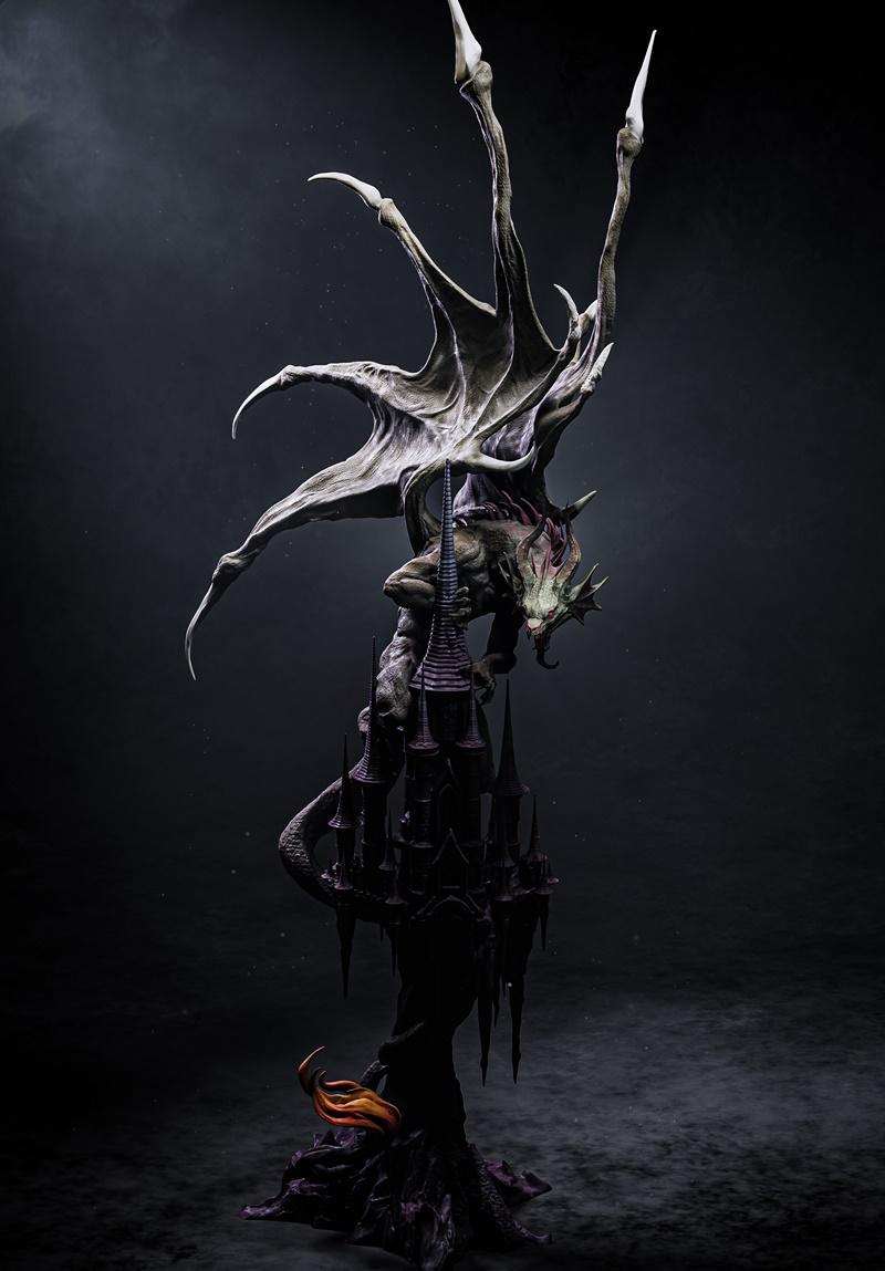 CA 3D工作室神秘龙3D打印模型|CA 3D Studios – Mysterious Dragon – 3D Print Model STL