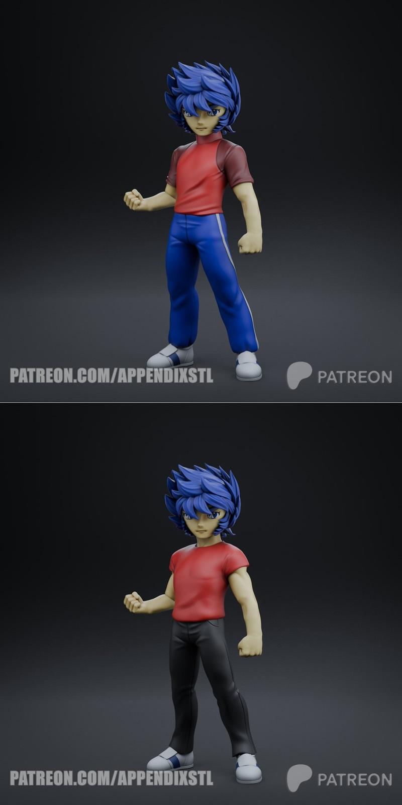 附录 - 伊克奇1-2 - 3D打印模型|Appendix – Ikki Kid 1-2 – 3D Print Model STL