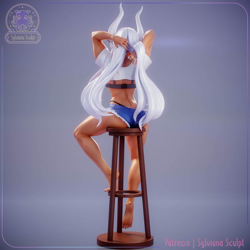 Sylviana雕塑｜我的英雄学院｜mirko｜3D打印模型|Sylviana Sculpt – My Hero Acedemia – Mirko – 3D Print Model