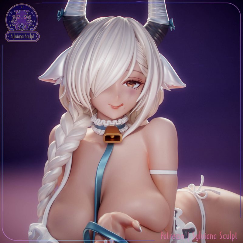 Sylviana雕塑模型——Azur Lane奥尔维瑞3D打印作品|Sylviana Sculpt – Azur Lane – Owari – 3D Print Model