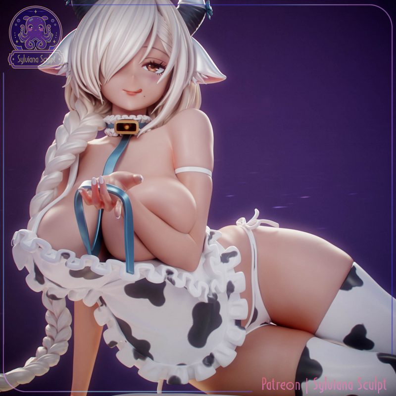 Sylviana雕塑模型——Azur Lane奥尔维瑞3D打印作品|Sylviana Sculpt – Azur Lane – Owari – 3D Print Model