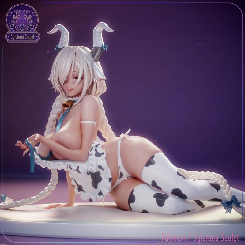 Sylviana雕塑模型——Azur Lane奥尔维瑞3D打印作品|Sylviana Sculpt – Azur Lane – Owari – 3D Print Model