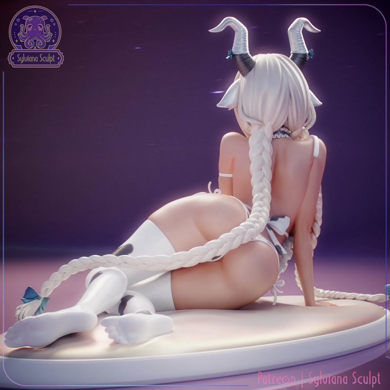 Sylviana雕塑模型——Azur Lane奥尔维瑞3D打印作品|Sylviana Sculpt – Azur Lane – Owari – 3D Print Model