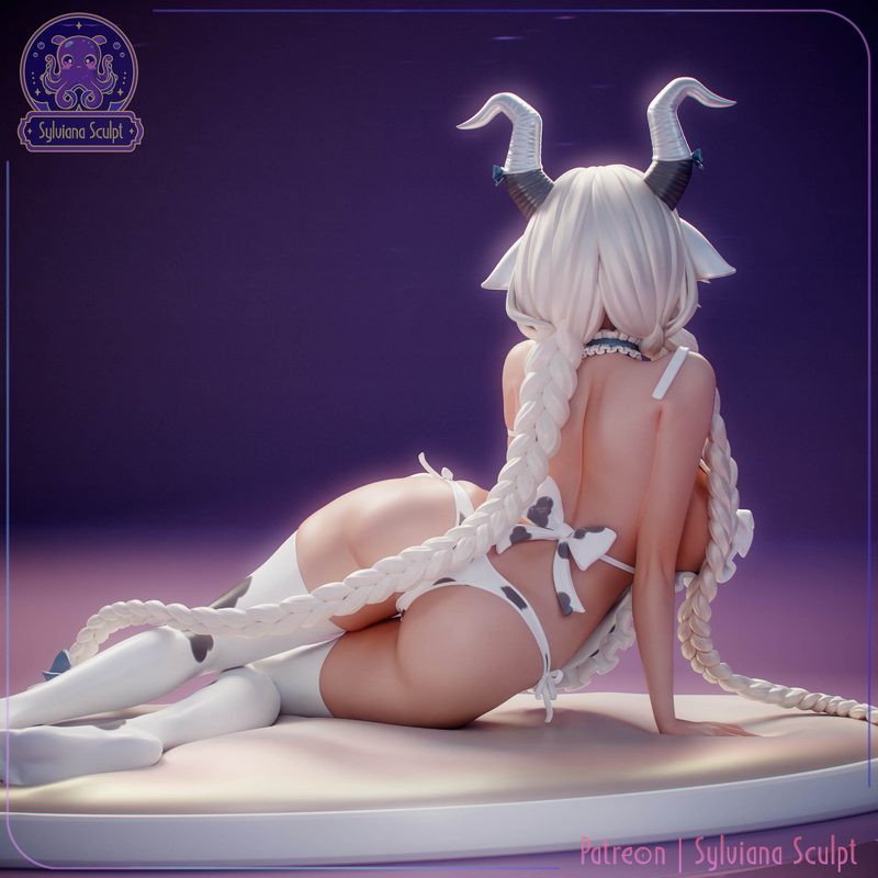 Sylviana雕塑模型——Azur Lane奥尔维瑞3D打印作品|Sylviana Sculpt – Azur Lane – Owari – 3D Print Model