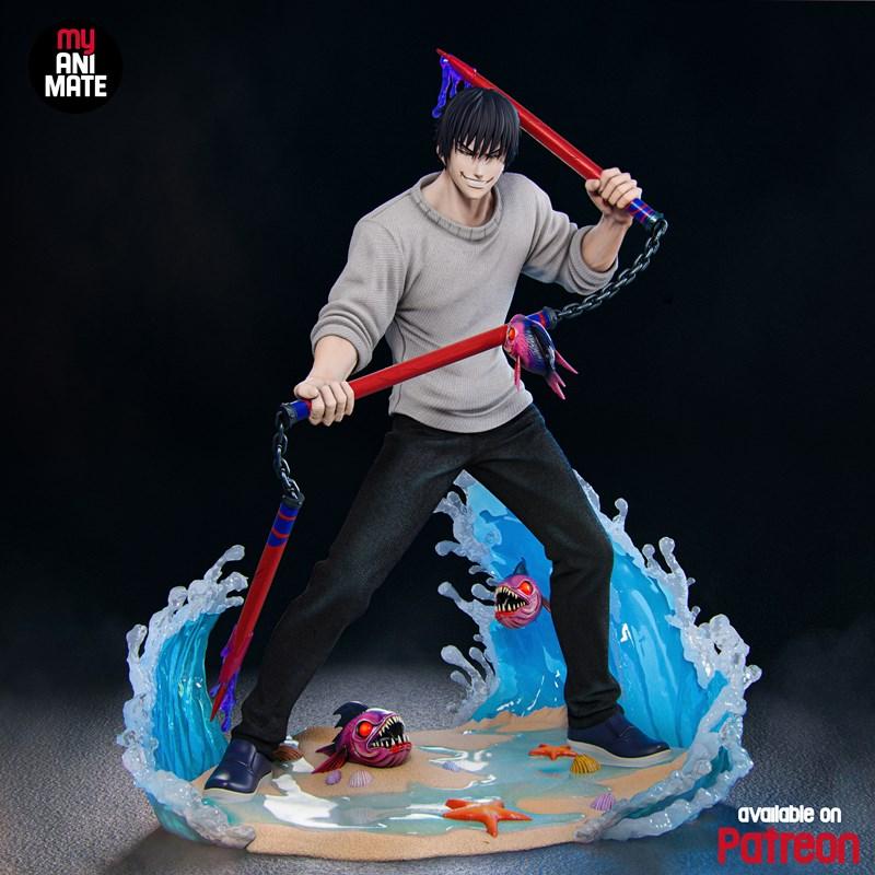 我的动漫 - 魔禁 - 陀基 3D打印模型|MyAnimate – Toji (Jujutsu Kaisen) – 3D Print Model STL
