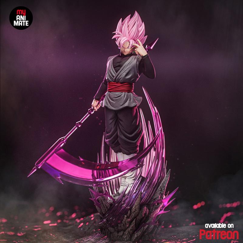 MyAnimate - 龙珠 - 悟空黑玫瑰 3D打印模型|MyAnimate – Goku Black Rose (DragonBall) – 3D Print Model STL