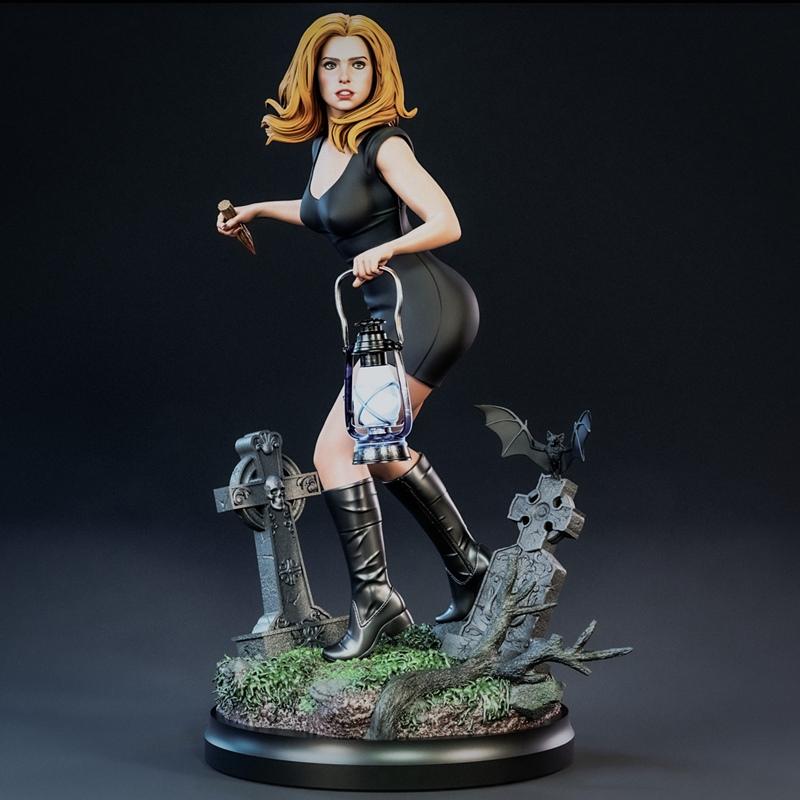 BrunoArt3D - 迪士尼公主系列 - 玛丽亚3D打印模型|BrunoArt3D – Buffy the Vampire Slayer – 3D Print Model STL