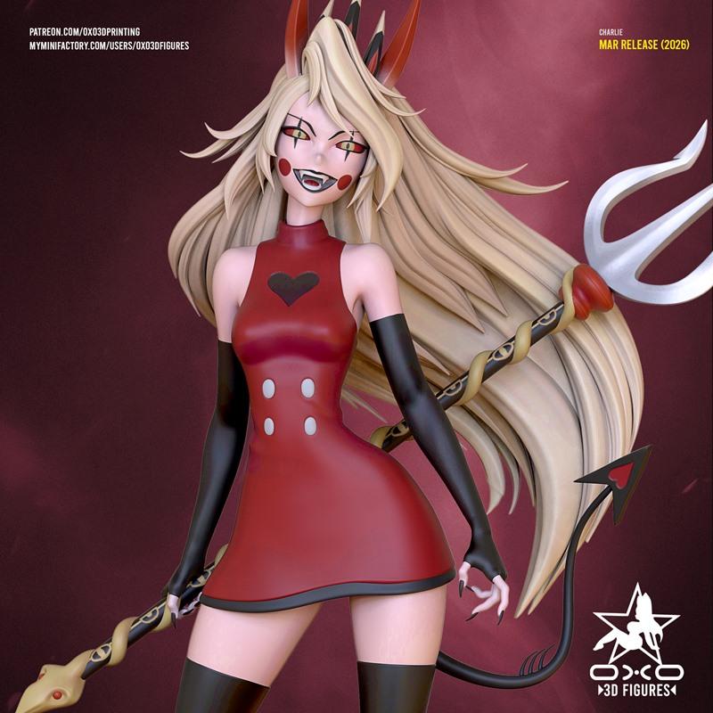 OXO3D Charlie 3D打印模型|OXO3D Figures – Charlie – 3D Print Model STL