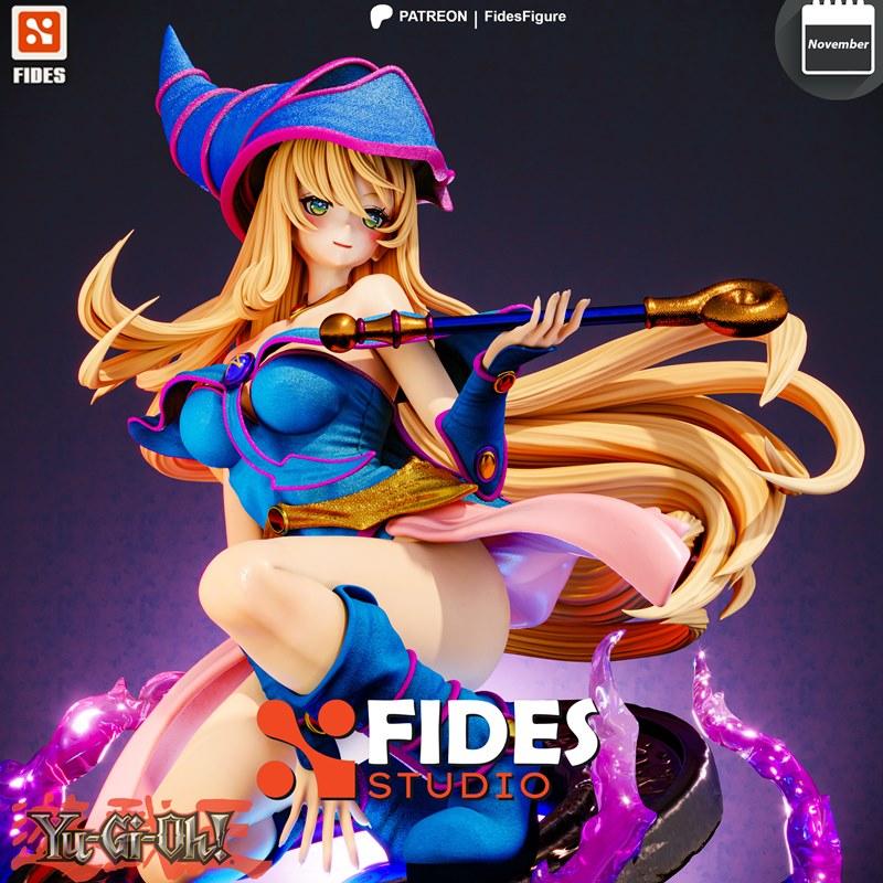Fates 3D打印模型：暗魔术师少女|Fides Figure – Dark Magician Girl – YugiOh – 3D Print Model STL