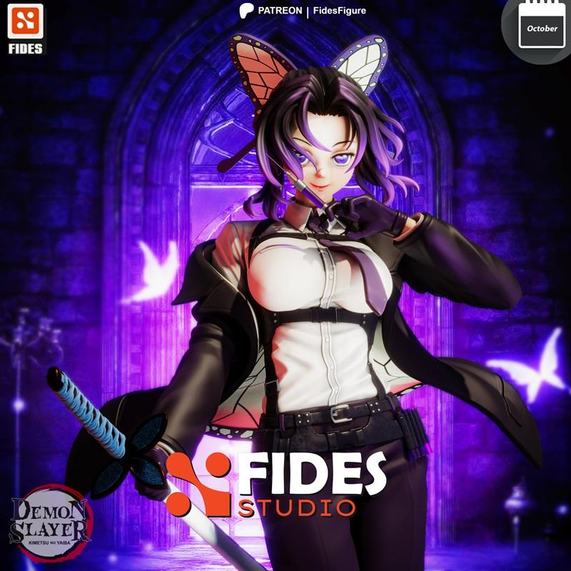 Fides Figure - 《火影忍者》神无毗桥 - 3D打印模型|Fides Figure – Shinobu – Kimetsu no yaiba – 3D Print Model STL