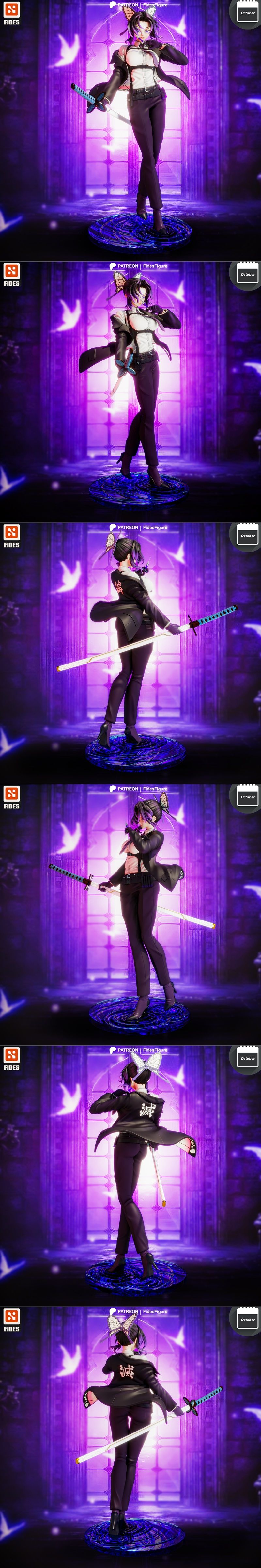 Fides Figure - 《火影忍者》神无毗桥 - 3D打印模型|Fides Figure – Shinobu – Kimetsu no yaiba – 3D Print Model STL