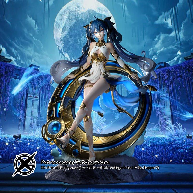 Luno 3D打印模型|Getcha Gacha – Luno – 3D Print Model STL