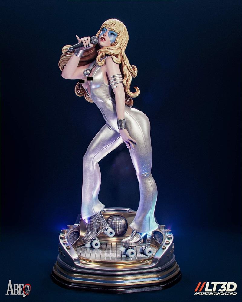 Abe3D - Dazzler 3D打印模型|Abe3D – Dazzler NSFW Version – 3D Print Model STL
