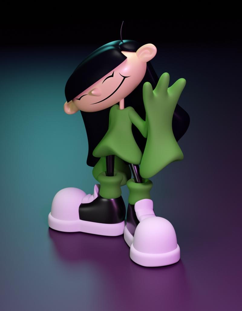 Number Three KND——邻家男孩3D打印模型|Number Three KND – The Neighborhood Boys – 3D Print Model STL