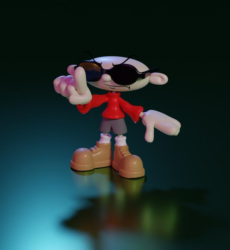 KND战队——邻里小英雄3D打印模型|Number One KND – The Neighborhood Kids – 3D Print Model STL