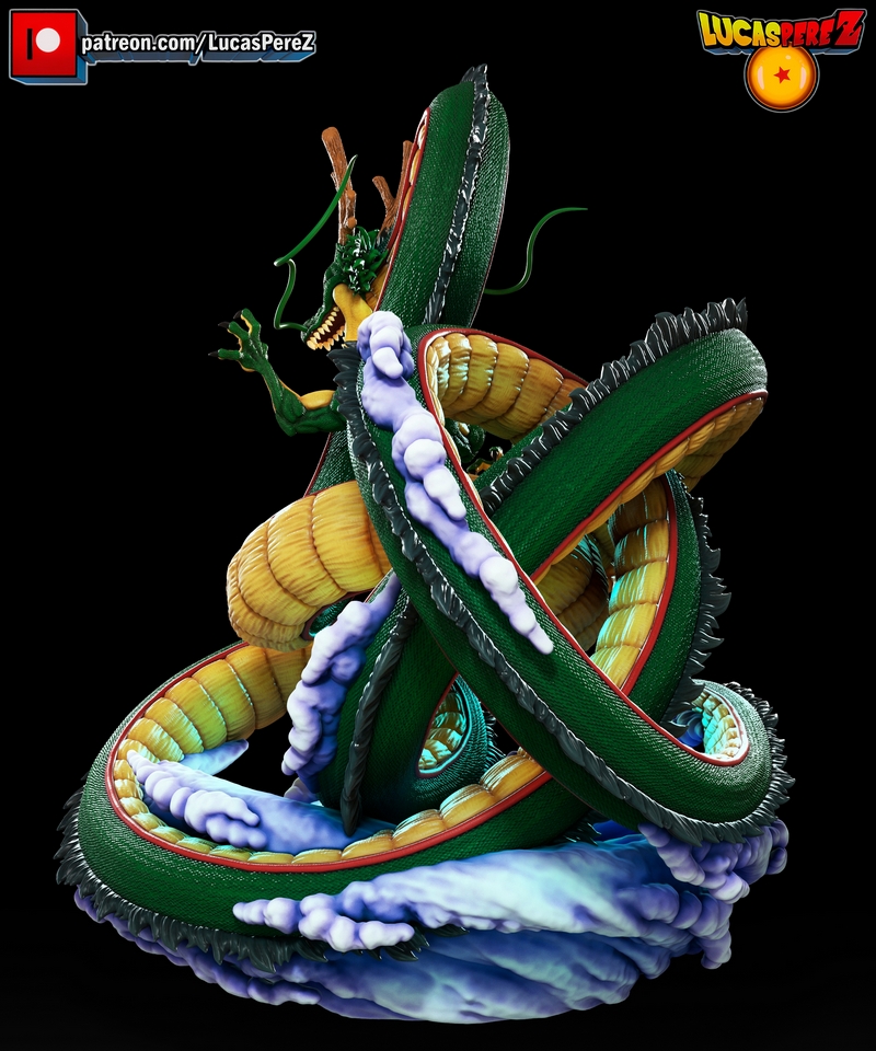 卢卡斯·佩雷斯 沙恩隆 3D打印模型|Lucas Perez – Shenron – 3D Print Model