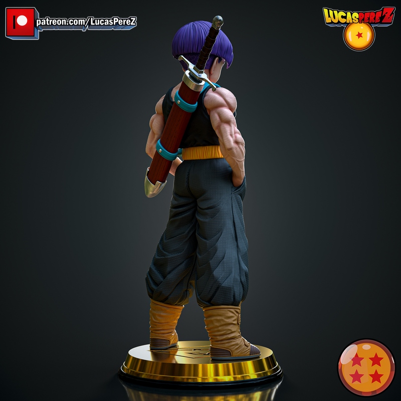 卢卡斯·佩雷斯 - 万能侠Z - 3D打印模型|Lucas Perez – Trunks Z Warriors – 3D Print Model