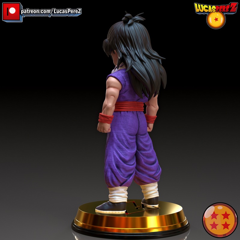路易斯·佩雷斯 《龙珠超》戈尔丹Z战士 3D打印模型|Lucas Perez – Gohan Z Warriors – 3D Print Model