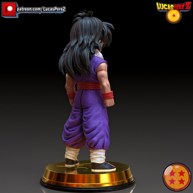 路易斯·佩雷斯 《龙珠超》戈尔丹Z战士 3D打印模型|Lucas Perez – Gohan Z Warriors – 3D Print Model