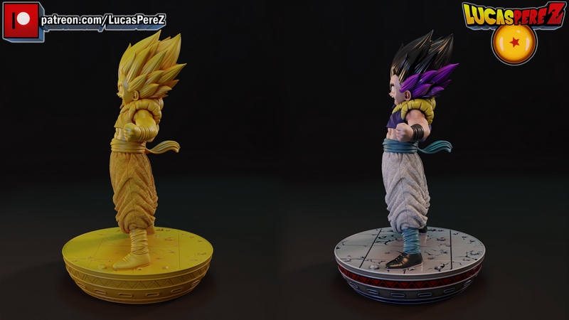 卢卡斯·佩雷斯 甘达姆克斯 3D打印模型|Lucas Perez – Gotenks – 3D Print Model
