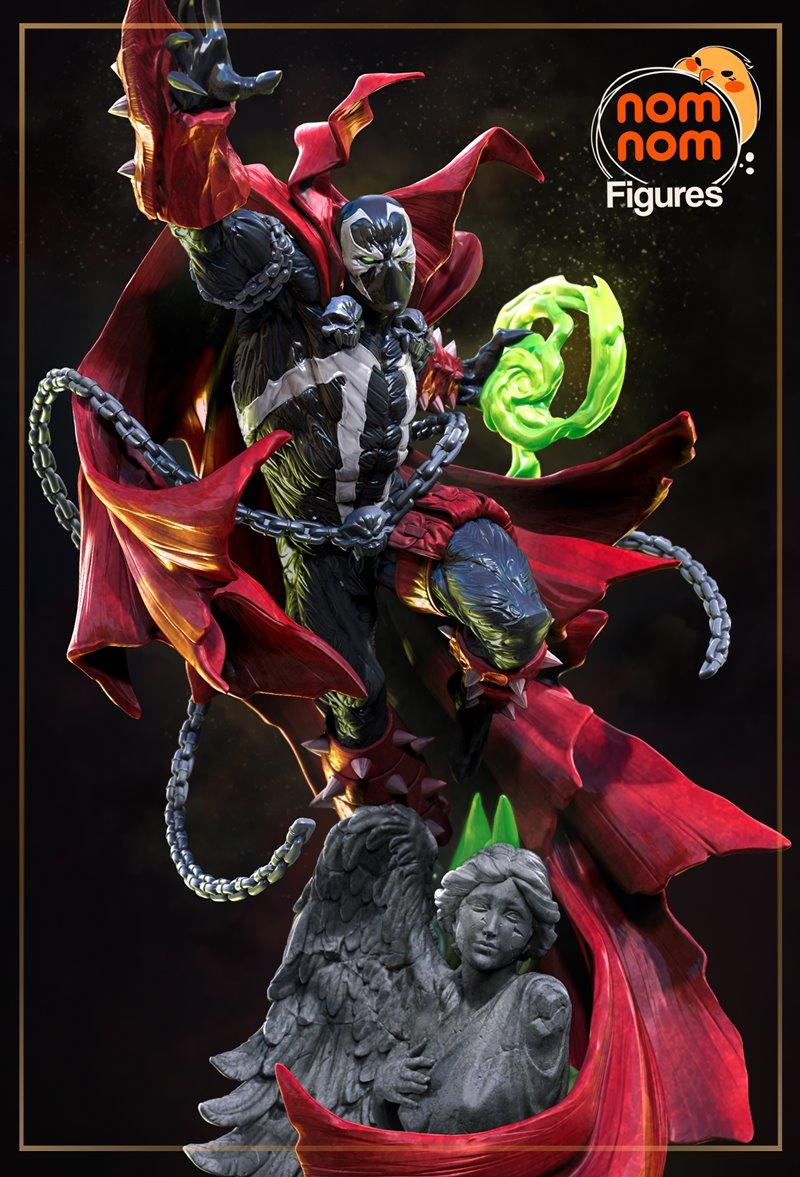 Spawn 3D打印模型：异形生物立体造型|Nomnom Figures – Spawn – Spawn comics – 3D Print Model STL