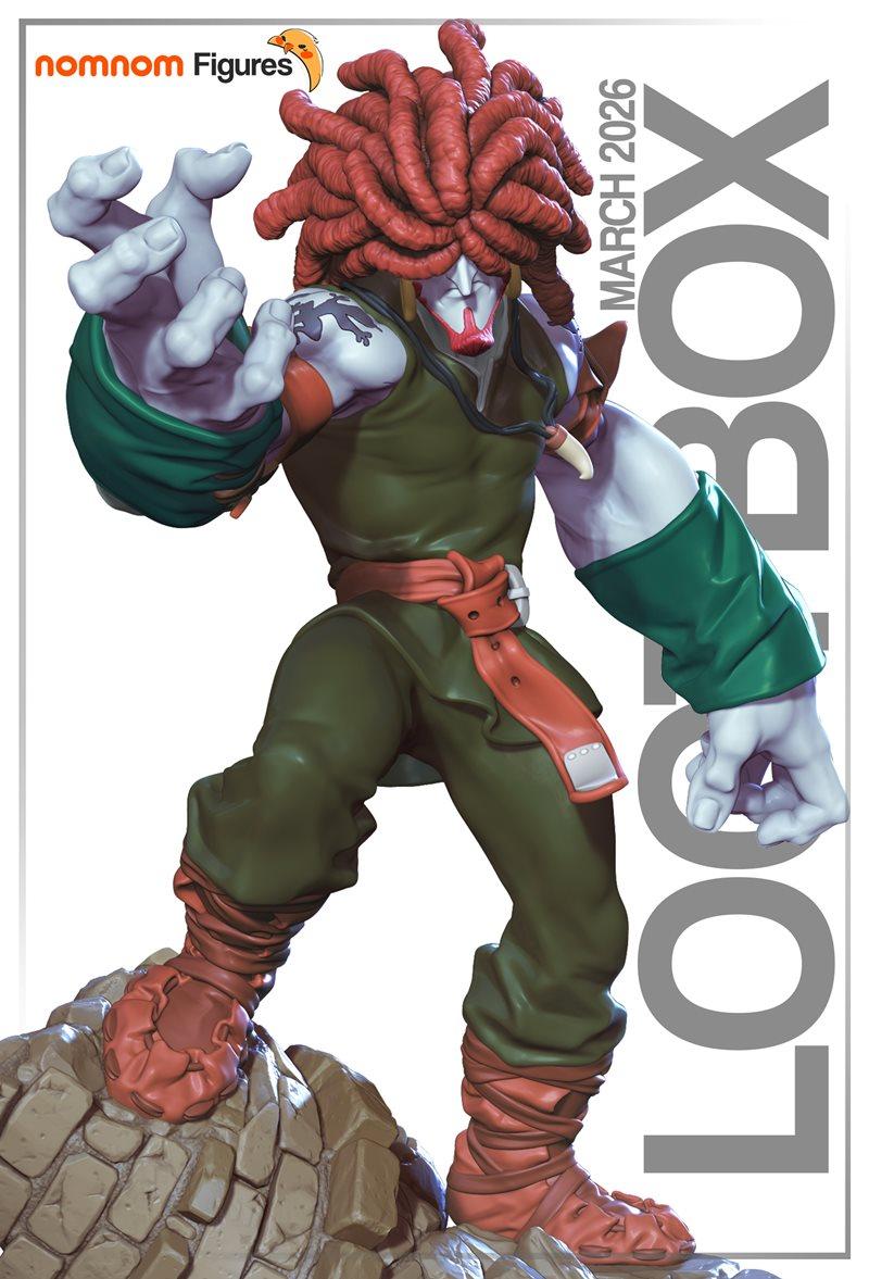 宁宁模型-最终幻想IX-艾尔玛兰特3D打印模型|Nomnom Figures – Amarant – Final Fantasy IX – 3D Print Model STL