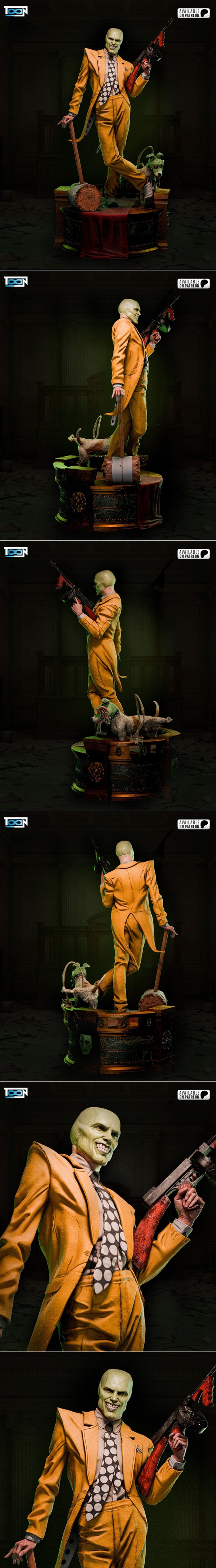 Toon Studios《忍者神龟》3D打印模型|Toon Studios – The Mask – 3D Print Model STL