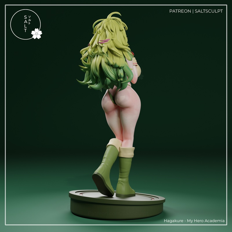 盐雕·火影忍者·我爱罗·3D打印模型|SaltSculpt – Hagakure Tooru – My Hero Acedemia – 3D Print Model