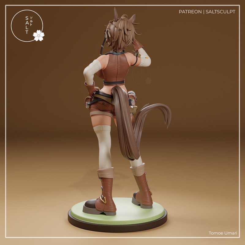 SaltSculpt出品 | 《Tomoe Umari》3D打印模型|SaltSculpt – Tomoe Umari – ENVtuber – 3D Print Model