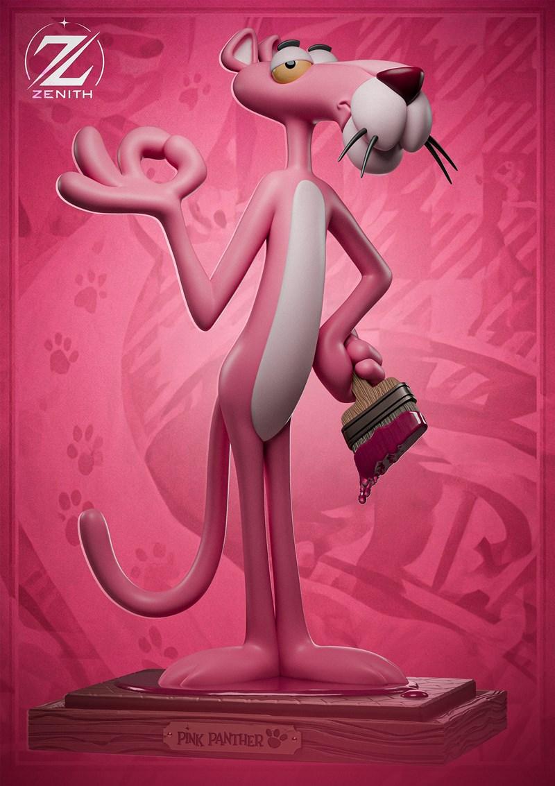 粉红豹 3D打印模型|Zenith Studios – Pink Panther – 3D Print Model STL