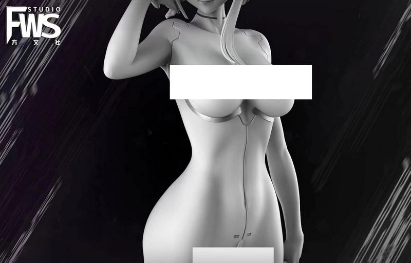 FWS工作室 | 《边缘行者》露西 3D打印模型|FWS Studio – Cyberpunk – Edgerunners Lucy – 3D Print Model