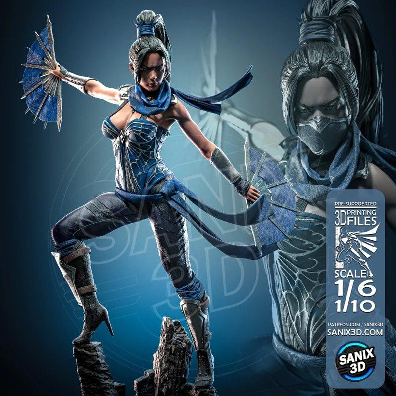 Sanix - 奥特曼 - 奥特之王 3D打印模型|Sanix – Kitana – 3D Print Model STL