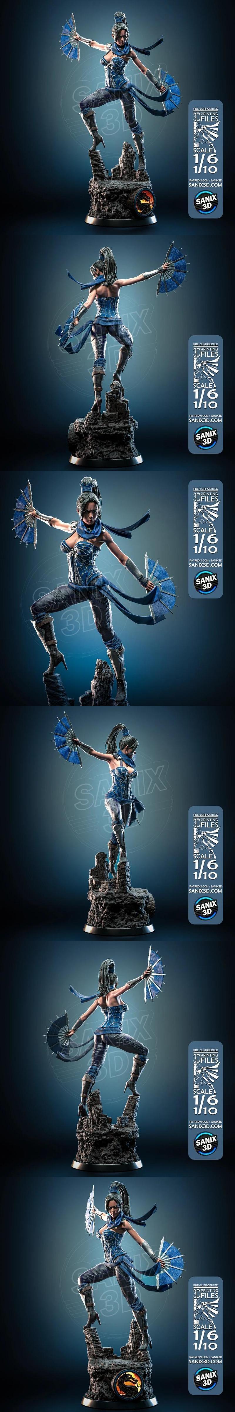 Sanix - 奥特曼 - 奥特之王 3D打印模型|Sanix – Kitana – 3D Print Model STL