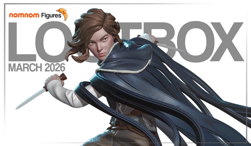 NomNom出品 | 《迷雾之born》3D打印模型|NomNom – Vin – Mistborn – 3D Print Model