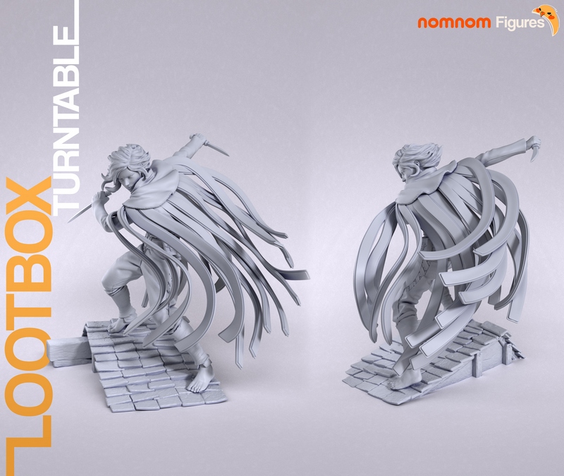 NomNom出品 | 《迷雾之born》3D打印模型|NomNom – Vin – Mistborn – 3D Print Model