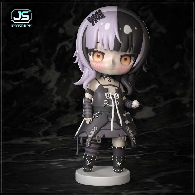 小奇诗——3D打印模型|Chibi Shiori – 3D Print Model