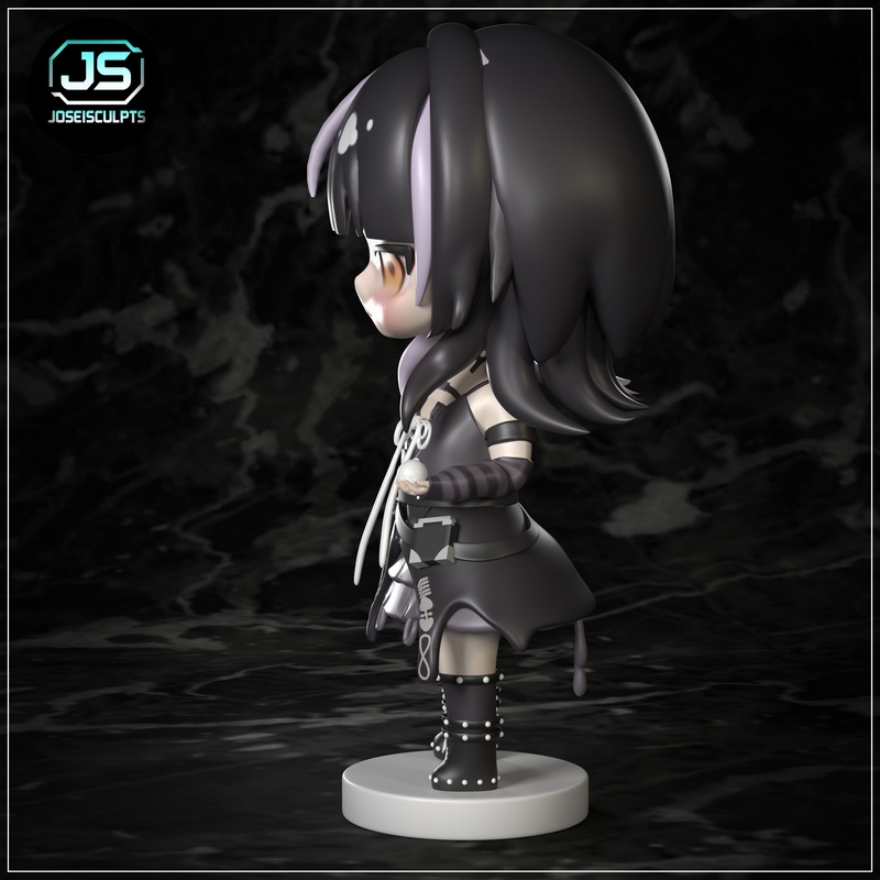 小奇诗——3D打印模型|Chibi Shiori – 3D Print Model