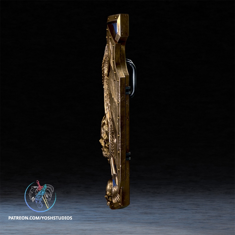 战锤盾牌 3D打印模型|Yosh Studios – Warhammer Shield – 3D Print Model