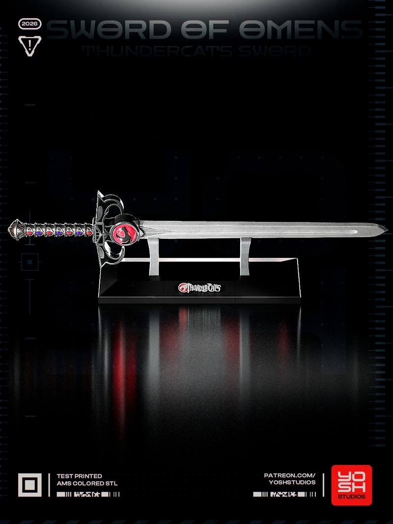 Yosh Studios《命运之剑》3D打印模型|Yosh Studios – Sword of Omens – 3D Print Model