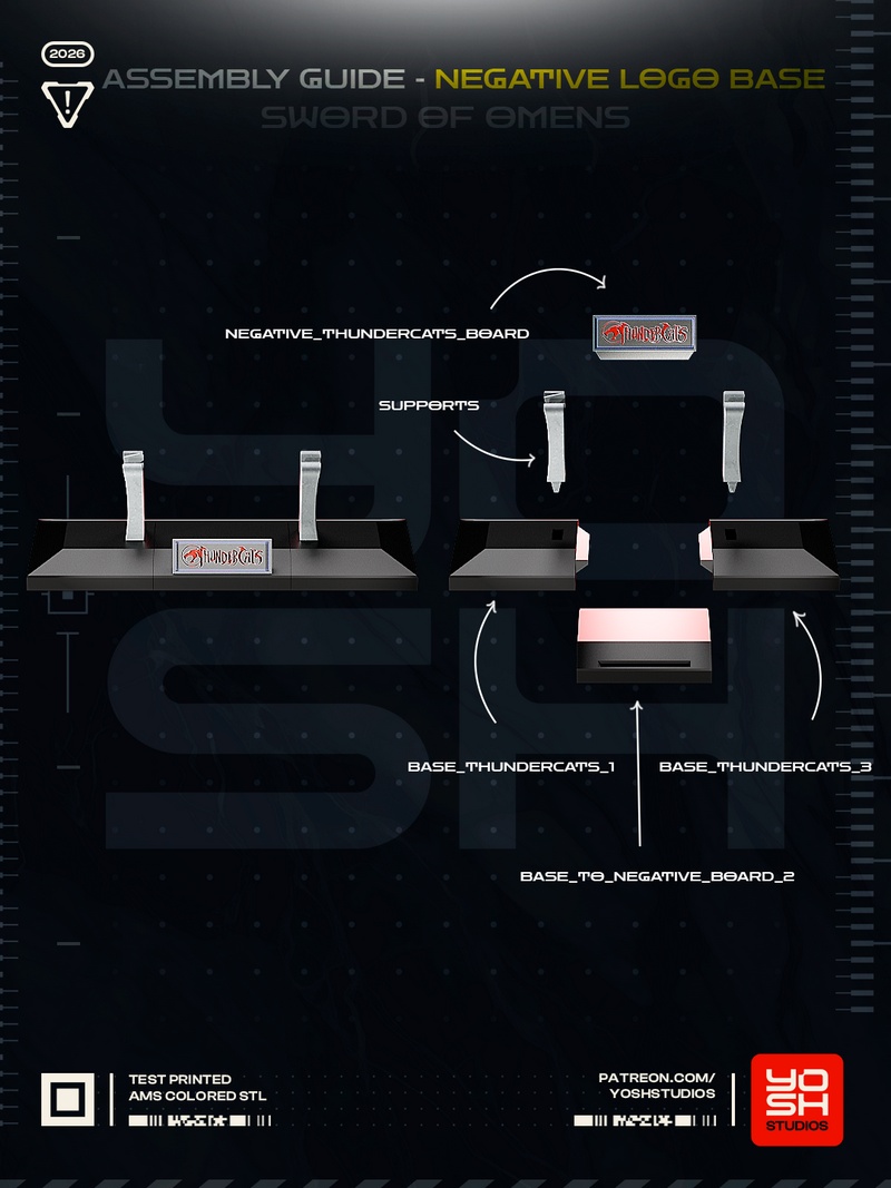 Yosh Studios《命运之剑》3D打印模型|Yosh Studios – Sword of Omens – 3D Print Model