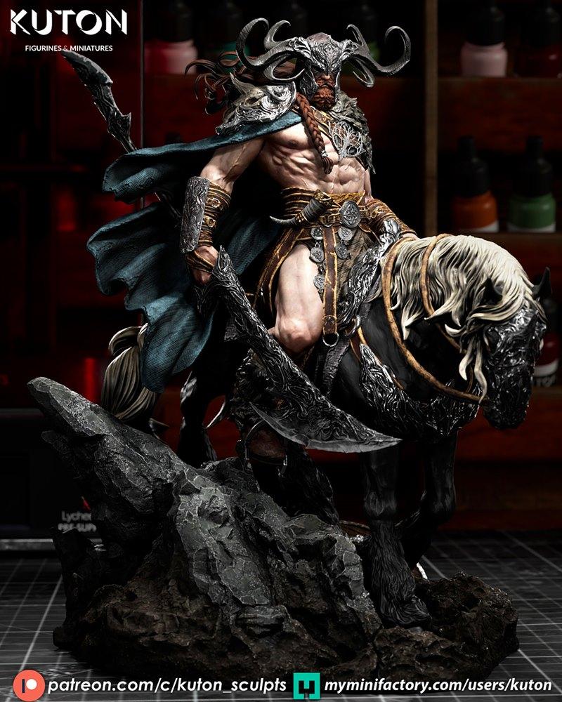 Kuton 3D打印模型：Osvif角色造型精摹版|Kuton – Osvif – 3D Print Model STL