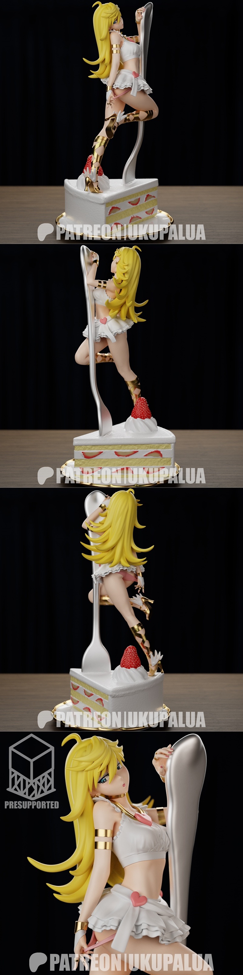 Ukupalua - 3D打印模型 - 裙子叛乱|Ukupalua – Panty Anarchy – 3D Print Model STL