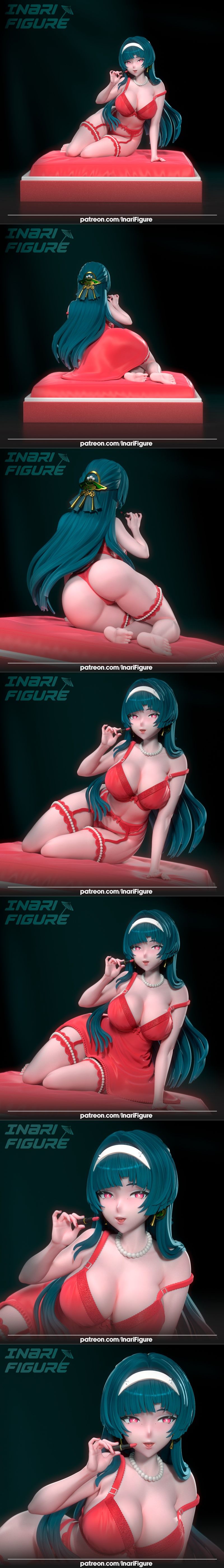 Inari模型 - 3D打印雕塑设计|Inari Figure – Astra Yao – 3D Print Model STL