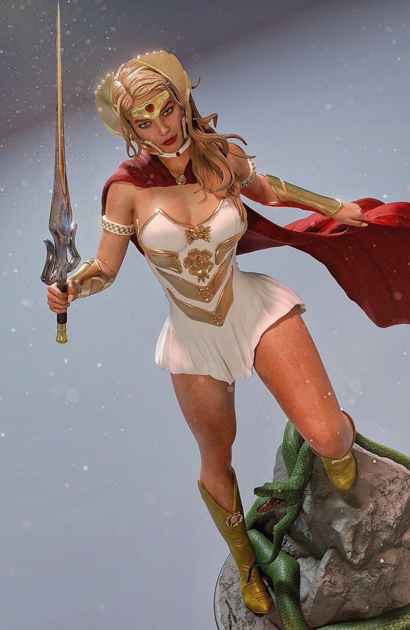 MCM3D - 魔法少女雅拉 - 3D打印模型|MCM3D – She-Ra – 3D Print Model STL