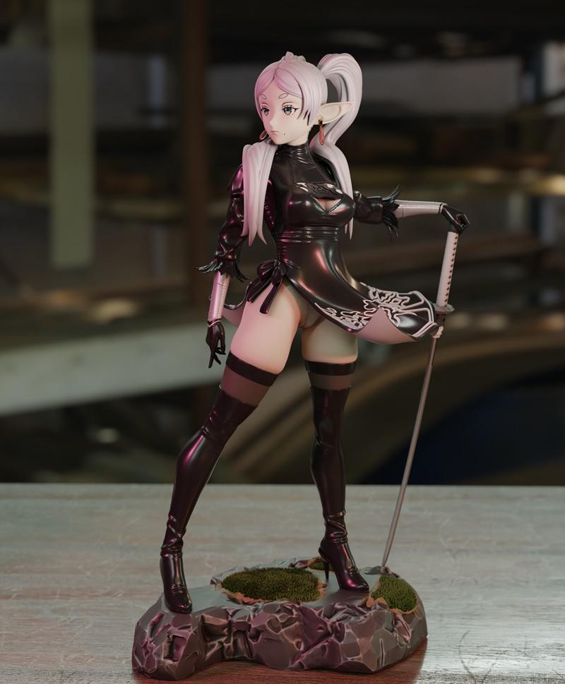 Momoji 2b 3D打印模型|Momoji – Frieren 2b – 3D Print Model STL