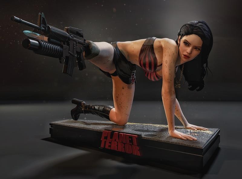 MCM3D - 《星球恐怖》樱桃模型 3D打印文件|MCM3D – Cherry (Planet Terror) – 3D Print Model STL