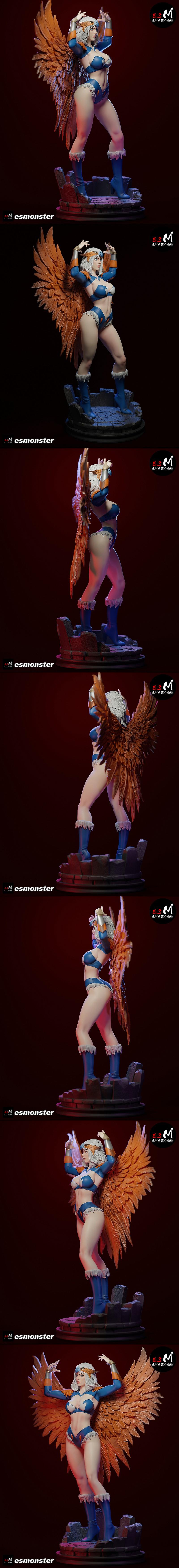 E.S.怪物——灰石堡女巫 3D打印模型|E.S Monster – Sorceress of Castle Grayskull – 3D Print Model STL