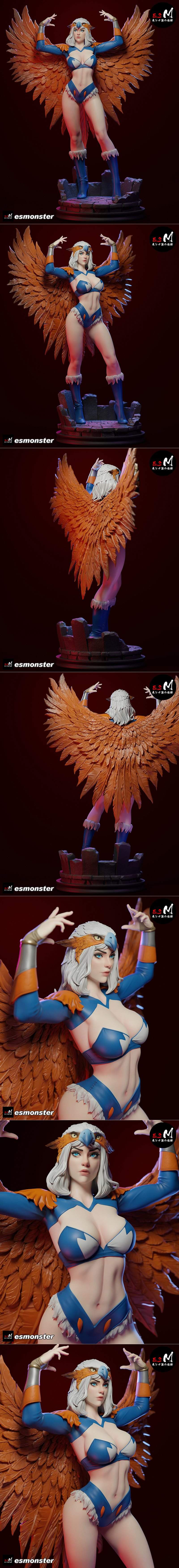 E.S.怪物——灰石堡女巫 3D打印模型|E.S Monster – Sorceress of Castle Grayskull – 3D Print Model STL