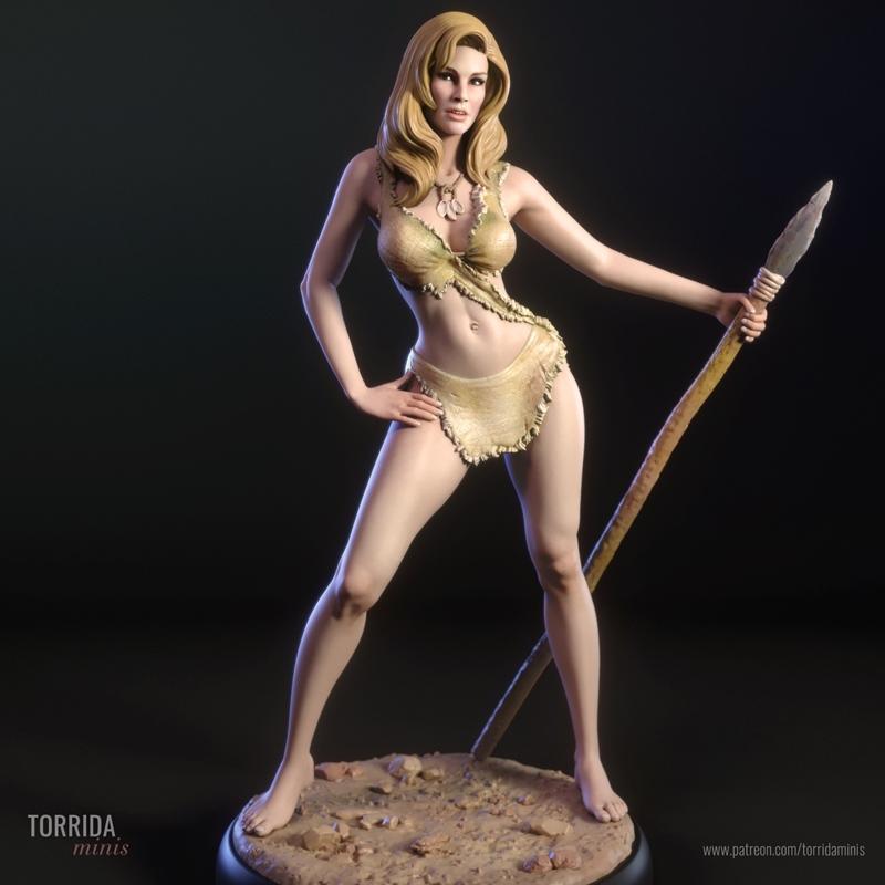 Torrida Minis - Loana 3D打印模型|Torrida Minis – Loana – 3D Print Model STL