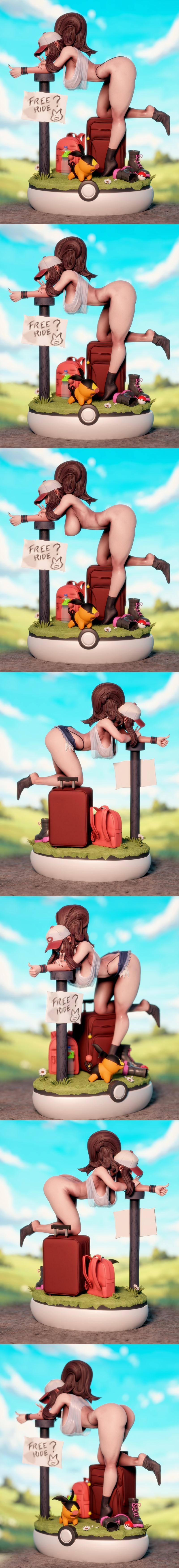 Momoji Hilda 3D打印模型|Momoji – Hilda – 3D Print Model STL